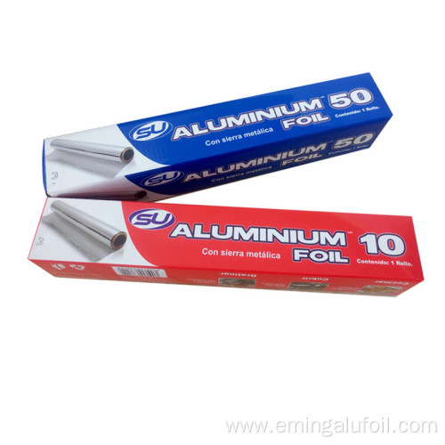 food grade aluminum foil paper packing food